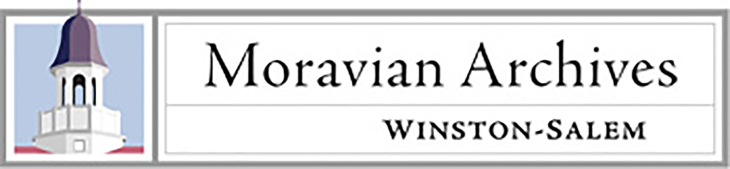 Logo for Moravian Archives, Winston-Salem, NC