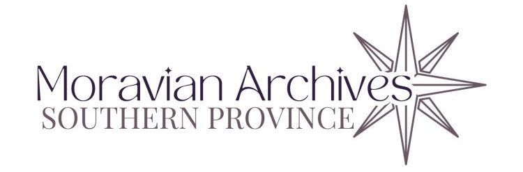 Logo for Moravian Archives, Winston-Salem, NC