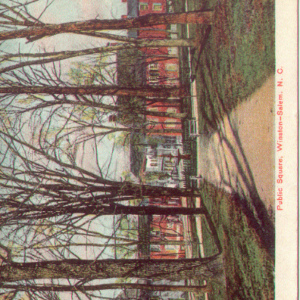 Bookmark Salem Square (NC), Karen Ellison, painting
